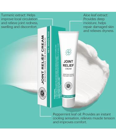  Mimoqk Joint Bone Cream 20g Deep Penetrating Ointment for Discomfort Relief Soothing Massage Cream Repair Effective Muscle Care Hands Back Neck Knee Daily Use Boys Girls - Buy Online on GoSupps.com