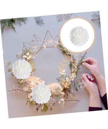 Zerodeko Laundry Room Accessories 200 Pcs Simulation Decorative Flower Silk Cloth Bride Wedding Drum Kit Kids Ivoryx4pcs 6.8 6.8cmx4pcs - Buy Online on GoSupps.com