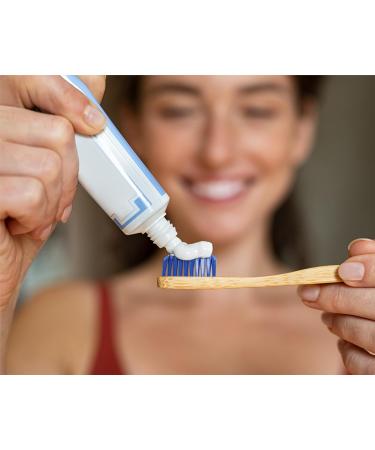 Eco-Friendly Manual Toothbrush Pack of 6 | 100% Biodegradable Moso Bamboo | Sustainable & Socially Responsible - Buy Online on GoSupps.com