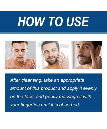 Men's Collagen Anti-Aging Face Moisturizer 50g | Retinol Hyaluronic Acid & Vitamin E | Reduces Wrinkles Firms Skin 24H Hydration | All Skin Types - Buy Online on GoSupps.com