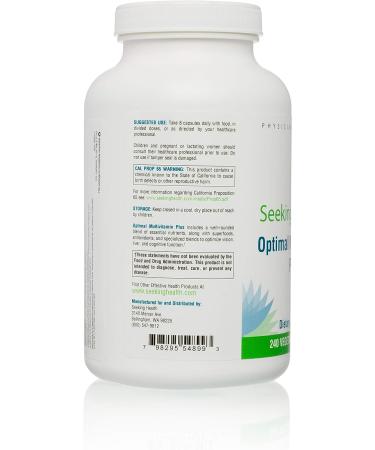 Seeking Health Optimal Multivitamin Plus Active B Vitamins | 240 Capsules - Buy Online on GoSupps.com