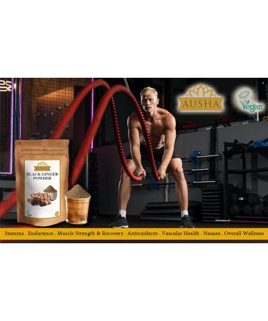 Black Ginger Powder 50g - Boost Endurance, Stamina & Energy | Anti-Inflammatory Properties - Buy Online on GoSupps.com