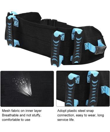 Buy Lwuey Transfer Belt for Patients | Safety Waist Traction Belt for Seniors | Durable Transfer Belts with Handles - International Shipping Available - Buy Online on GoSupps.com