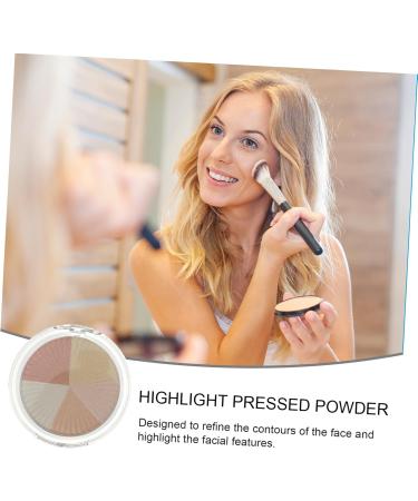 Beavorty 1 Box Highlight Powder Female Beauty Makeup Face Shimmer Powder Brightening Powder Make up 1 count (Pack of 1) As Shown - Buy Online on GoSupps.com
