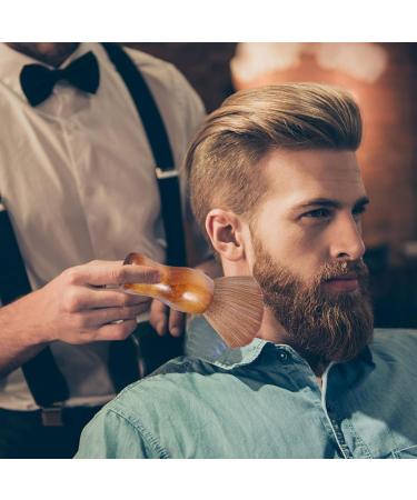 minkissy 1pc Hairdressing Tool Hairdressing Neck Duster Hair Sweep Wood Neck Duster Barber Neck Brush Beard Brush Shaving Brush Barber Hair Brush Epilator Wooden Clean - Buy Online on GoSupps.com