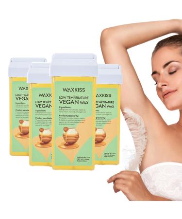 Wachtrone - wax roller - handwax hair removal cream mild texture low melting point and good fragrance suitable for arm back legs armpit Bellv