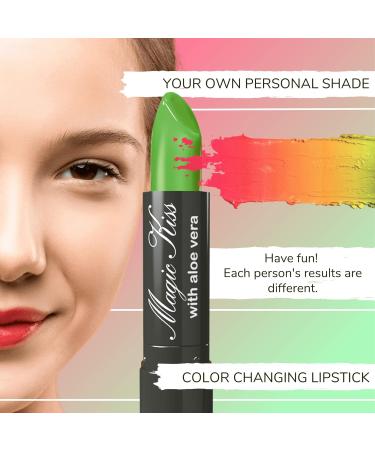 Magic Kiss Color Changing Matte Lipstick Set with Aloe Vera (Colors of Aloha 6) | Made in USA - Buy Online on GoSupps.com
