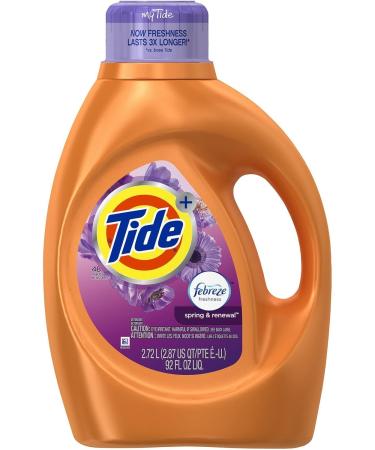 Shop Tide Plus Febreze Freshness Liquid Laundry Detergent - Spring & Renewal 92 Fl Oz | International Shipping Available - Buy Online on GoSupps.com