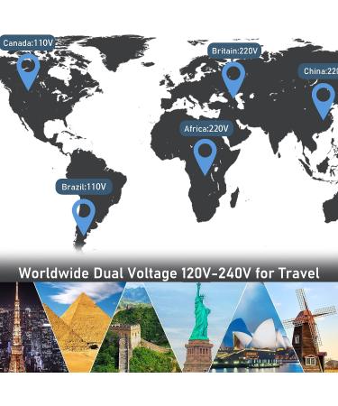 SHRATE Mini Flat Iron 0.7 Inch Ceramic Hair Straightener - Travel Size Small Flat Iron for Short Hair, Bangs & Curls (Black) - Buy Online on GoSupps.com