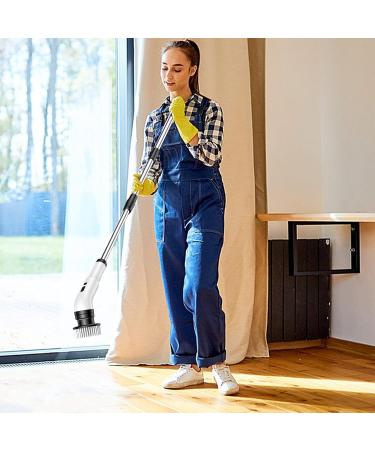 Electric Scrubber for Cleaning | Electric Spin Brush with Replaceable Cleaning Brush Heads - Electric Spin Scrubber Bathroom 10 in 1 for Bathroom Tub Tile Floor and Car - Buy Online on GoSupps.com