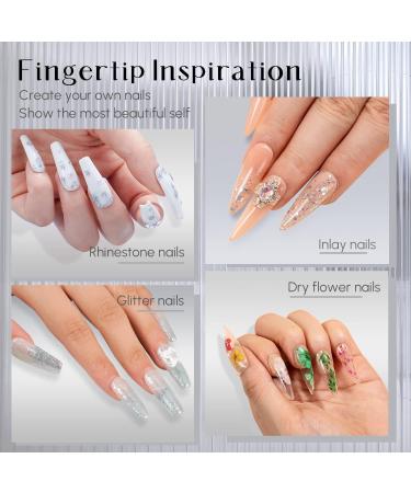 60ml Red Poly Extension Nail Gel - Quick Building UV Nail Gel for Salon & DIY Nail Art - Buy Online on GoSupps.com