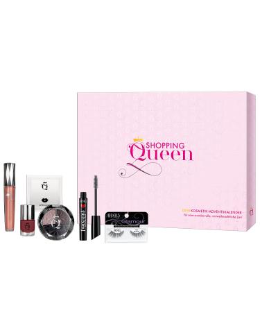 Shopping Queen-Ardell cosmetic advent calendar 24 make-up and beauty surprises highlights for eyes lips and face in a noble box great gift idea for girls and women multi-colored