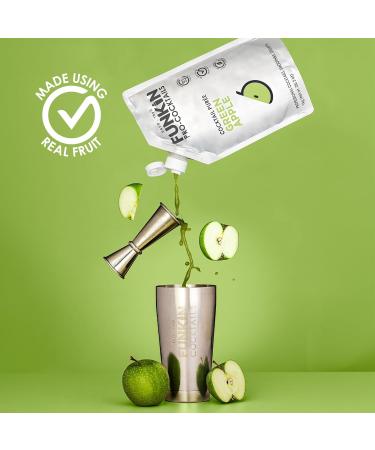 Funkin Pro Apple Fruit Puree 1kg - Premium Quality for Cocktails and Desserts - Buy Online on GoSupps.com