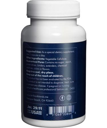 Brilliant Blends Adapt Adaptogen Supplement Doctor-Formulated Blend to Improve Sleep and Memory | Natural Adaptogen Formula with Clinically Sourced Ingredients | Vegan Non-GMO | 30 Servings - Buy Online on GoSupps.com