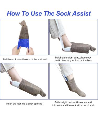 Shop Lectora Sock Extort: Innovative Sock Aids for Seniors Pregnant Women & Mobility Challenges - International Shipping Available - Buy Online on GoSupps.com