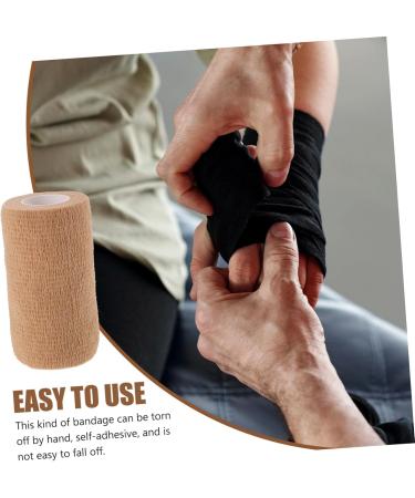 POPETPOP Self Adhesive Gauze Tape - Multi-Function Athletic Tape for Ankle Support & Fitness | International Shipping - Buy Online on GoSupps.com