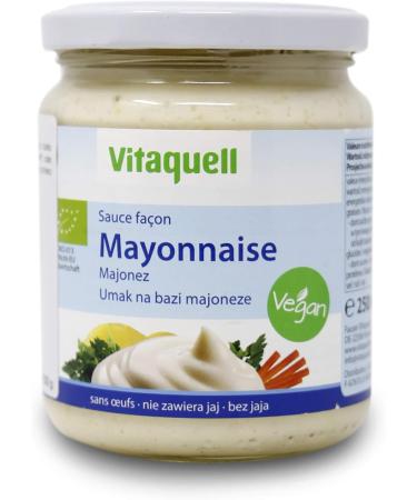  Vitaquell Organic Vegan Mayonnaise 250ml - VITAQUELL - Buy Online on GoSupps.com