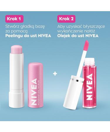 NIVEA Pink Rock Nourishing Lip Oil 5.5 ml - Buy Online on GoSupps.com