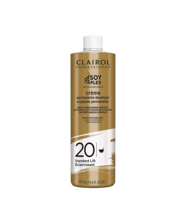 Clairol Professional Hair Coloring Developers for Hair Color Lightening & Lifting Crme 20 volume, 16 oz