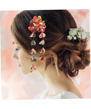 Girls Barrettes for Hair Bridal Hair Accessories Girls Hair Clips Bridal Hair Clip Yellow Hair Clip Girls Hair Accessories Small Hair Clips Cute Hair Pin Wedding Bride Japan Fabric - Buy Online on GoSupps.com