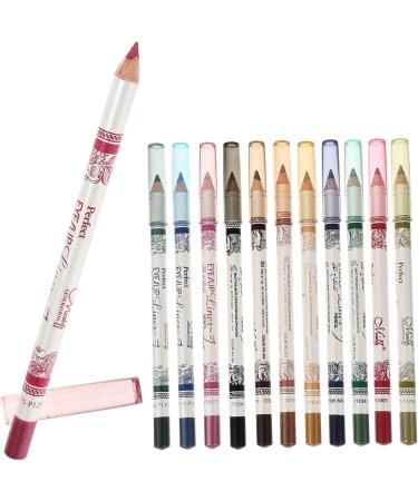Healvian Set of 3 Eyebrow Pencils with 12 Colors for Makeup Artists Parties and Weddings - Buy Online on GoSupps.com