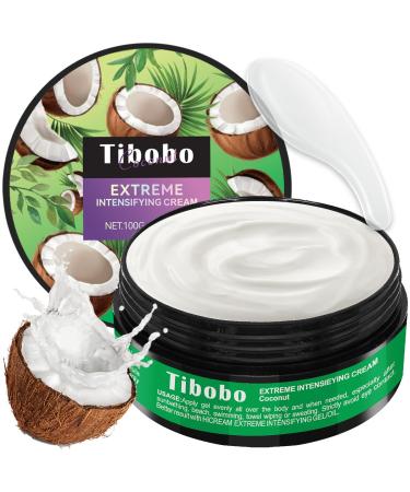 Tibobo Premium tanning cream 100 g for use in solarium and outdoors nourishing body tanning lotions with natural formula extremely intensive tanning cream coconut cream coconut