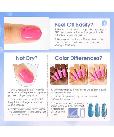 ROSALIND Glitter Gel Nail Polish 12 Colors Gel Polish Soak Off UV LED Nail Gel Nail Art Manicure Salon Starter DIY at Home Gold - Buy Online on GoSupps.com