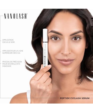 S rum pour cils Nanolash 5ml - serum cils aux peptides conditionneur de cils serum cils croissance s rum pour cils sans hormones - Buy Online on GoSupps.com