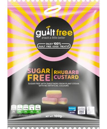 GUILTFREE Sugar Free Sweets 6x100g Healthy Diabetic Sweets Gift Hamper Set Box Friendly Hard Candy Gummies Cola Bottles Gluten Free Variety Pack - Buy Online on GoSupps.com