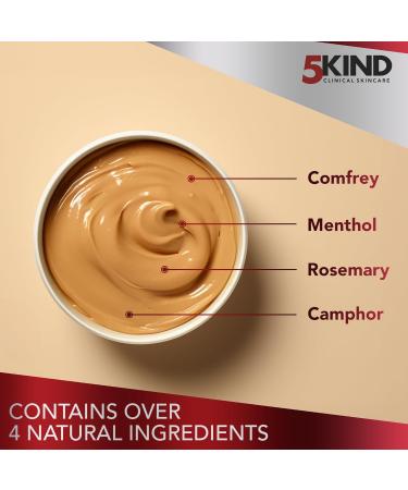 5kind Natural Joint & Muscle Cooling Gel 300ml with Camphor, Comfrey & Menthol - High Strength Revitalising Muscle Gel - Buy Online on GoSupps.com