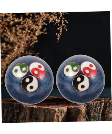 Collbath Hand Massage Balls Set - Baoding & Cloisonne Fitness Balls for Hand Exercises | International Shipping - Buy Online on GoSupps.com
