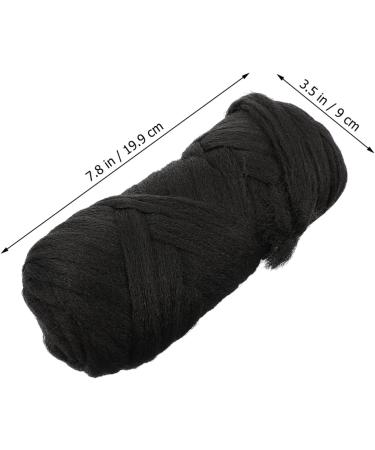 Didiseaon 2 Rolls Brazilian Wool Braid Wig Hair Wire Realistic Women Wig Braid Hair Line Long Hair Wig Hair Extensions Line Braid Hair Wire Long Realistic Wig Natural Hair Wig Hair Accessory 19.9X9X7CM Black - Buy Online on GoSupps.com