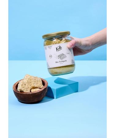 KoRo - Bio Tempeh 175 g - Fermentierte Sojabohnen - Hoher Proteingehalt - Veganer Fleischersatz Pack de 1 - Buy Online on GoSupps.com