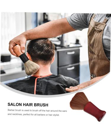DECOMELODY Hairdressing Tools High Density Hair Cleaning Brush for Cutting Hair Neck Dust Brush Hair Removal Brush for Hair Salons - Buy Online on GoSupps.com