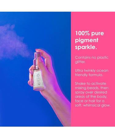 Winky Lux Glitter Puff - Body, Hair & Face Glitter Gel Highlighter Makeup - Pink Body Shimmer Spray - Buy Online on GoSupps.com