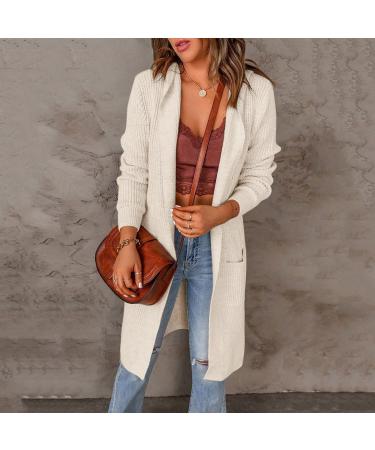 Gefomuofe Women's Long Sleeve Classic Blouses Cardigan with Buttons Long Sleeve Lightweight Cardigan Elegant Shoulder Jacket Top Casual Sweater Elegant Shoulder Jacket Top Casual Top White XL - Buy Online on GoSupps.com