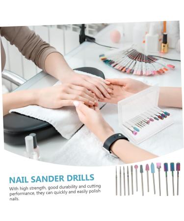 Housoutil 1 Nail Drill Set Manicure Tools Ceramic Nail File Diamond Drill Nail Art Tool Rotary Cleaning Tools Nail Tools for Nail Art Nail Drill File Bit Corundum Polisher Accessories - Buy Online on GoSupps.com