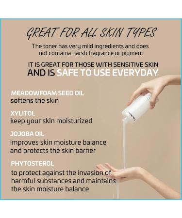 Buy Deeom Real Yam Moisture Toner - Super Hydrating Plant Mucin & Jojoba Oil for All Skin Types - Made in Korea (300 ml - Buy Online on GoSupps.com