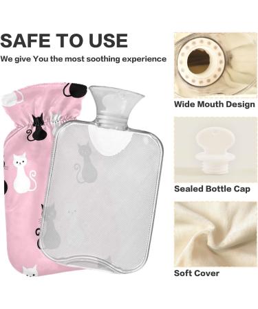 Buy Cat Cover Hot Water Bottles - 2L Pain Relief & Heating Bags for Headaches | International Shipping - Buy Online on GoSupps.com