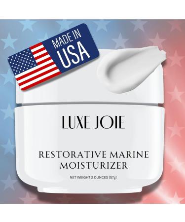 Buy LuxeJoie Restorative Marine Moisturizer - 2 oz Face Cream for Glowing Skin | International Shipping Available - Buy Online on GoSupps.com