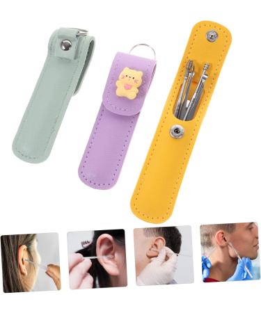 SKISUNO Cartoon Ear Cleaning Tool Set 6-Piece Ear Wax Removal Kit Portable Earwax Picker for Household Use - Buy Online on GoSupps.com