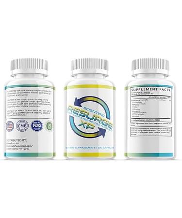 Scientific Resurge XP Deep Sleep aid Formula Support 120 Capsules #1 Sleeping melatonin Natural Sleep - Buy Online on GoSupps.com