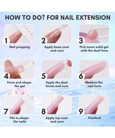 Makartt 15ml Builder Gel for Nail Extensions - Non-Stick 3D Sculpting UV Glitter Gel for DIY Manicure & Nail Art - Rigid Sapphire Finish - Buy Online on GoSupps.com