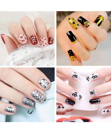 Biutee Nail Stamping Polish Kit - 12 Colors Nail Art Stamp Set for Manicure Print - Holiday Collection (Air Dry) - Buy Online on GoSupps.com