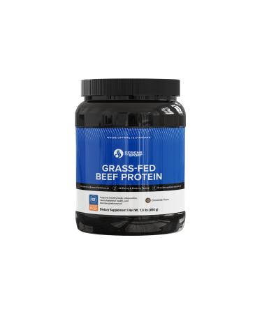 Designs for Sport Beef Protein Powder - NSF Certified for Sport Hydrolyzed Protein - Highly Absorbable with Amino Acids Collagen Precursors - Bone Broth Protein for Athletes (Chocolate 30 Servings) Chocolate 1.8 Pound (Pa