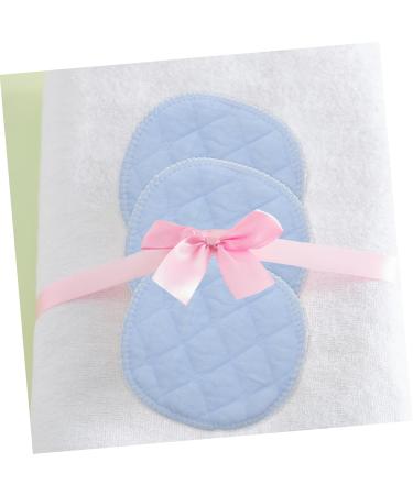 30 Washable Absorbent Breast Pads - Cotton Nursing Discs for Baby Milk Spill Protection - Buy Online on GoSupps.com