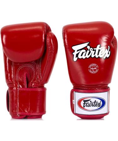 Fairtex Boxing Gloves BGV-1 - Red MMA Muay Thai Thiaboxing 12 Oz | International Shipping Available - Buy Online on GoSupps.com