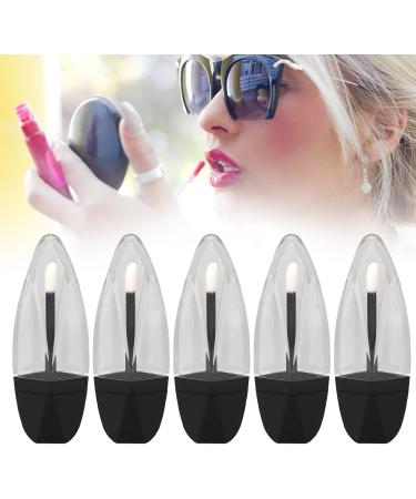 Yosoo Leaf Shape Empty Lip Gloss Tube - 7ml Refillable Clear Bottle for DIY Lip Cosmetics | Leakage Proof Design - Buy Online on GoSupps.com