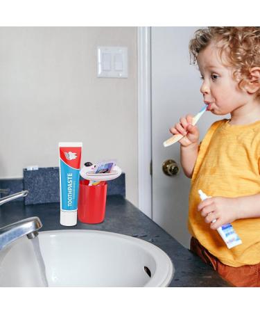 Toothpaste Squeezer Animal - Kids Toothpaste Dispenser Cartoon Animal | Cute Frog Panda Bear Shaped Toothpaste Extruder Tube Squeezer Dispenser for Saving Toothpaste Facial Cleanser Creams - Buy Online on GoSupps.com