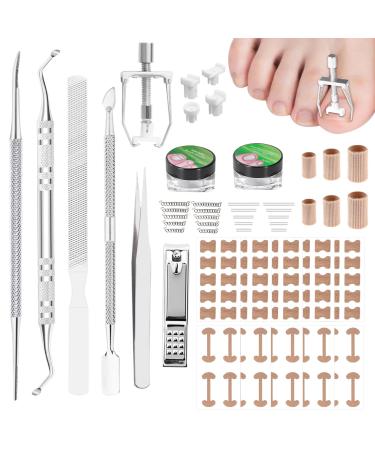 Joycabin ingrown toenail set toenail correction patch ingrown toenail correction for nail fungus foot care nail tongs set for ingrown toenails - Buy Online on GoSupps.com